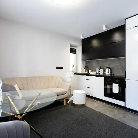 Apartament Grey Comfort 24H Centrum Bytom Parking