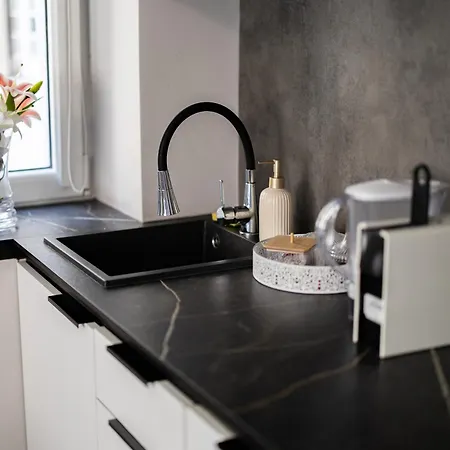 Apartament Grey Comfort 24H Centrum Bytom Parking *