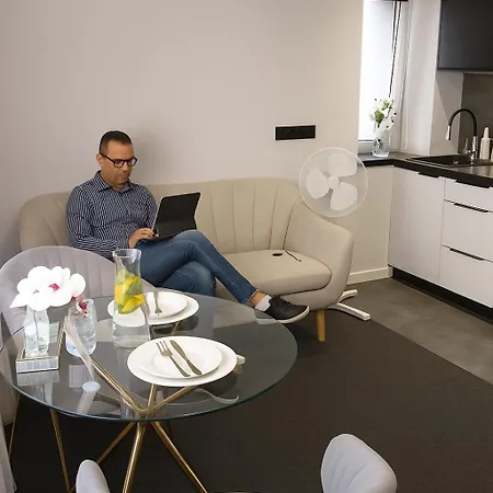 Διαμέρισμα Apartament Grey Comfort 24H Centrum Bytom Parking *